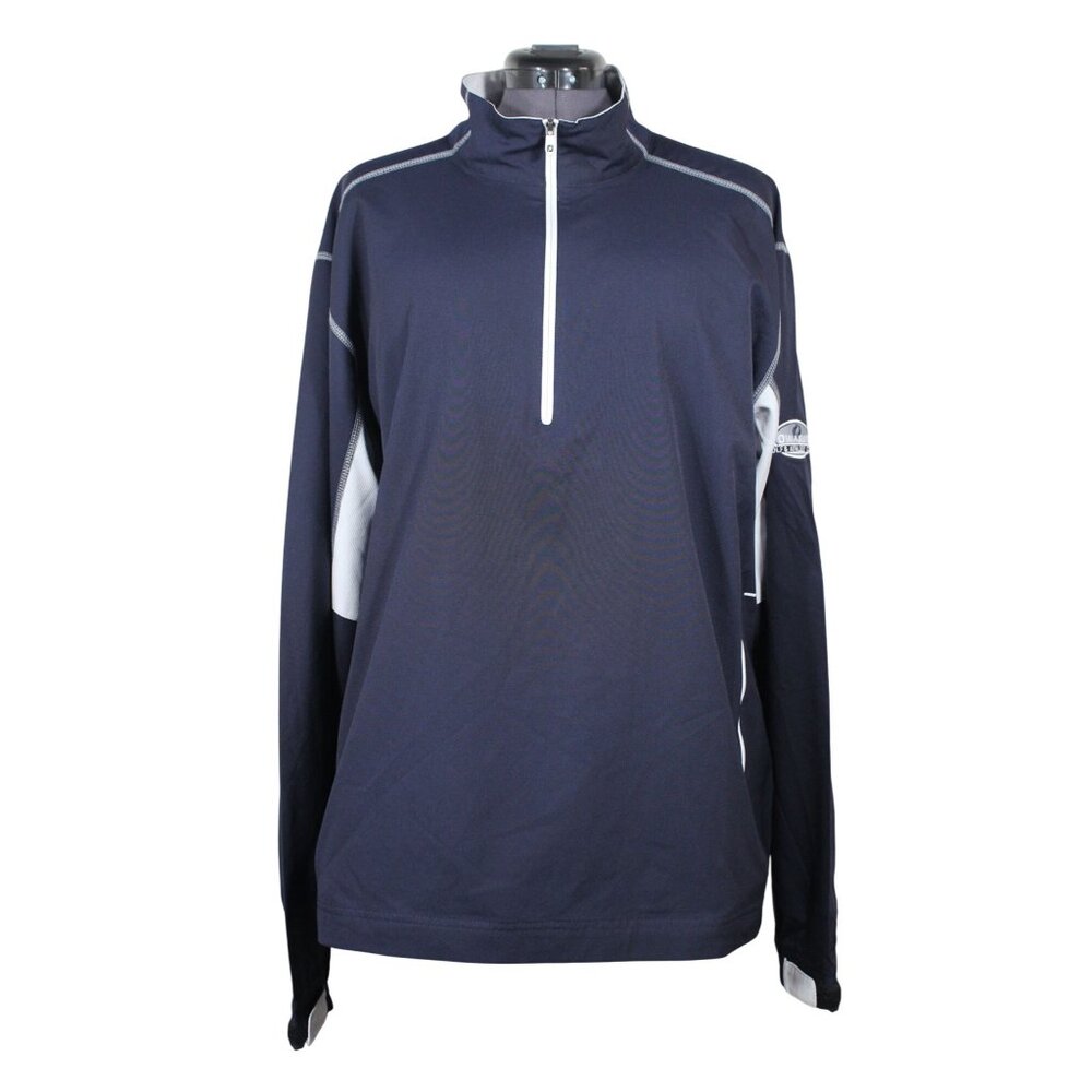 Footjoy Sport men's 1/2 zip windshirt athletic golf pullover windbreaker jacket